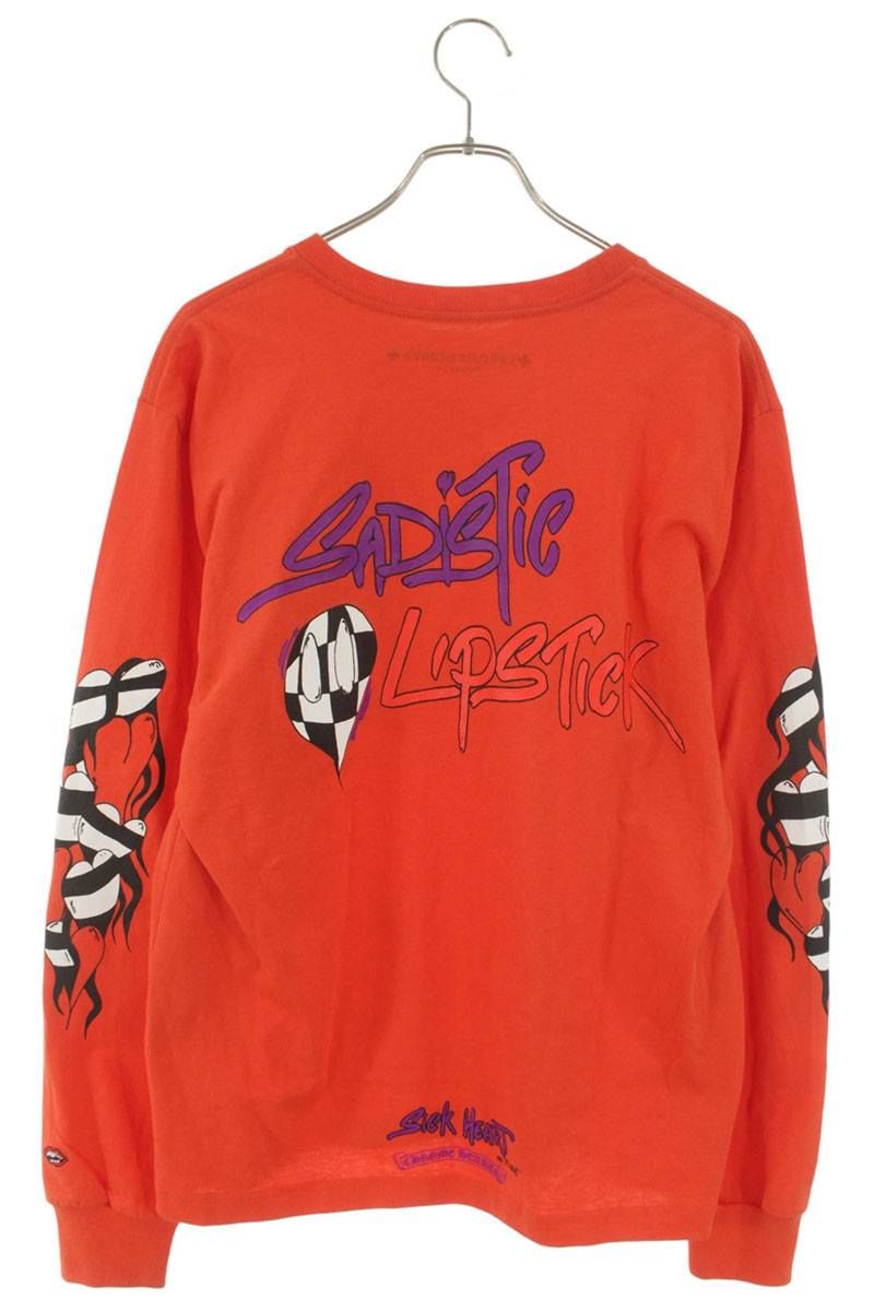 Chrome Hearts Ppo Spark the Heart LS Matty Boy Printed Long Sleeve Top — view 2