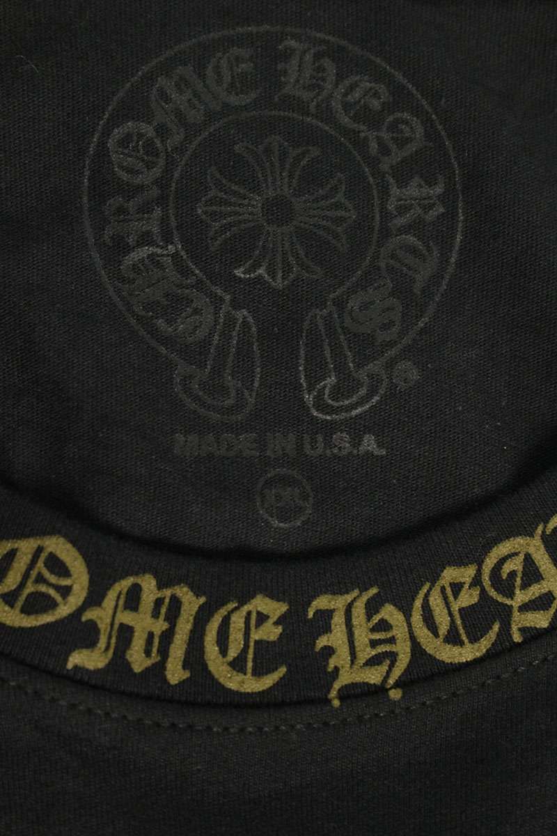 Chrome Hearts CH L S 1 Neck Logo Long Sleeve Top XXL — view 3