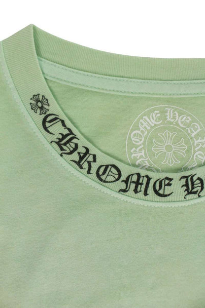 Chrome Hearts CH T-shrt 1 Neck Logo T-Shirt — view 3