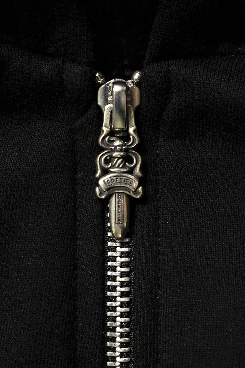 Chrome Hearts Sweatshirt HD Zip Arm Logo Print Zip Up Hoodie XL — view 3