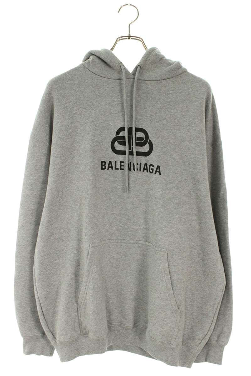Balenciaga Logo Print Hoodie