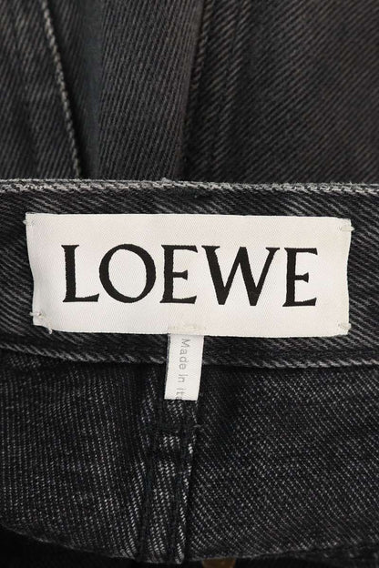 Loewe Anagram Embroidery Baggi Denim Pants 46 — view 3