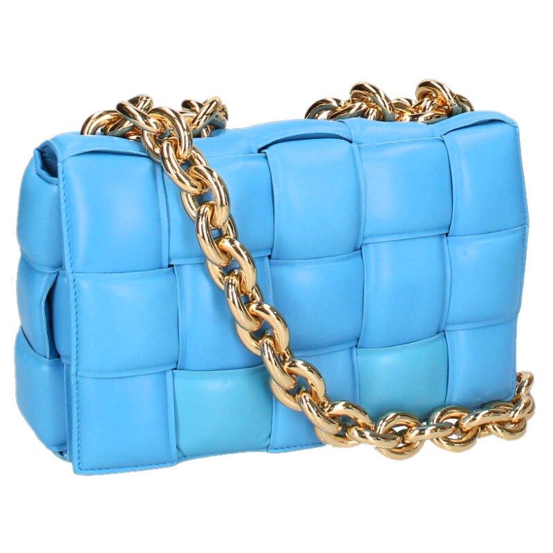 Bottega Veneta the Chain Cassette Maxi Intretch Padded Shoulder Bag