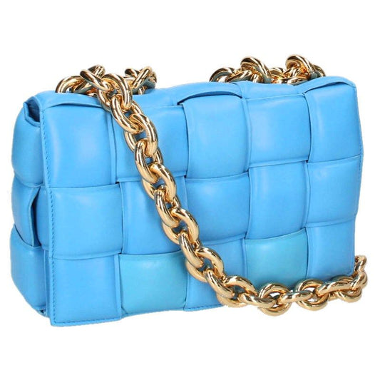 Bottega Veneta the Chain Cassette Maxi Intretch Padded Shoulder Bag