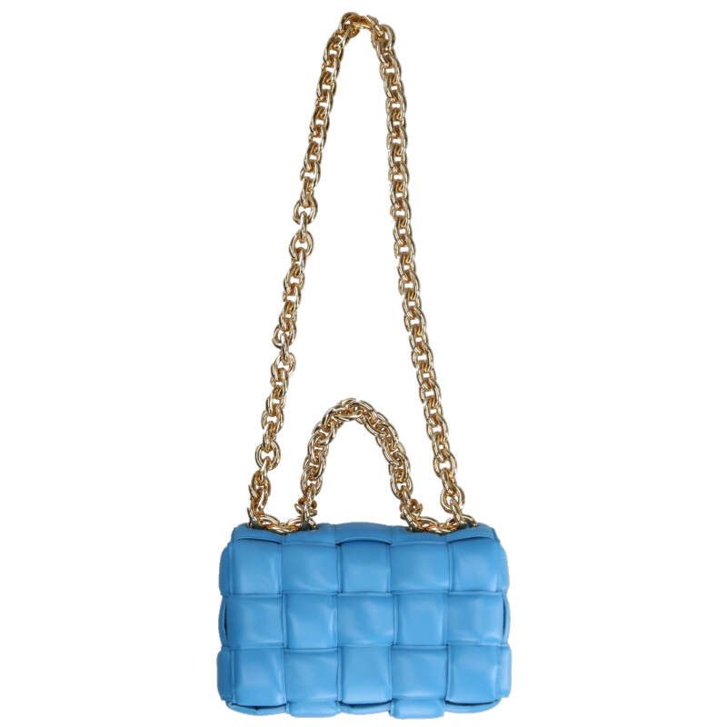 Bottega Veneta the Chain Cassette Maxi Intretch Padded Shoulder Bag — view 2