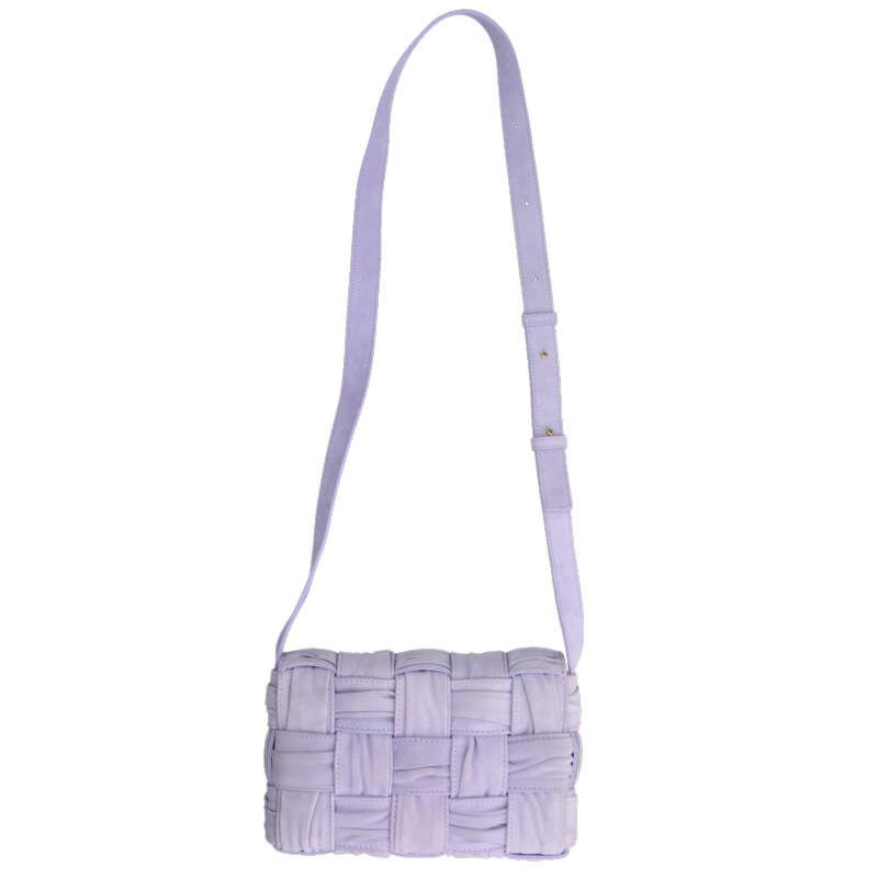 Bottega Veneta Cassette Suede Leather Shoulder Bag — view 2
