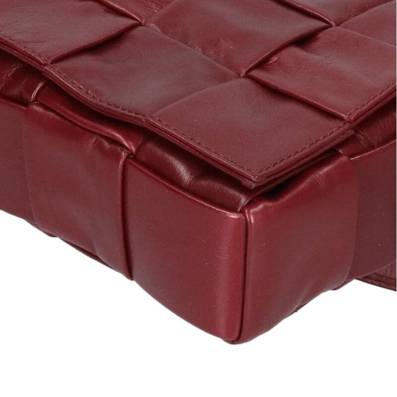 Bottega Veneta Maxi Cassette Intrecciato Leather Shoulder Bag — view 4