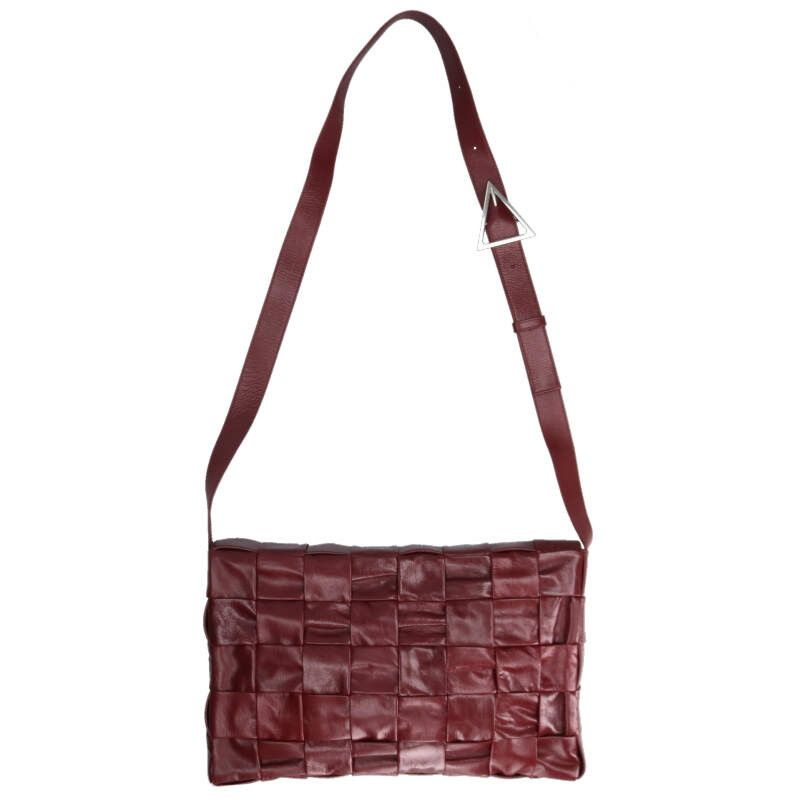 Bottega Veneta Maxi Cassette Intrecciato Leather Shoulder Bag — view 2