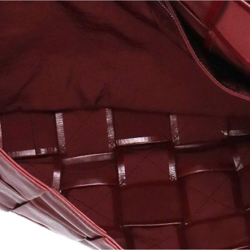 Bottega Veneta Maxi Cassette Intrecciato Leather Shoulder Bag — view 3