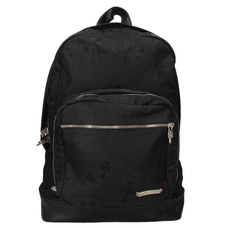 Chrome Hearts Grade Nylon CH All Over Pattern Monogram Backpack
