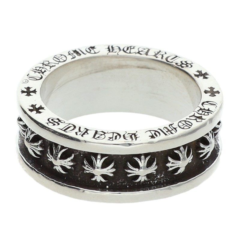 Chrome Hearts CH Prs Mini CH Plus Mini Silver Ring — view 2