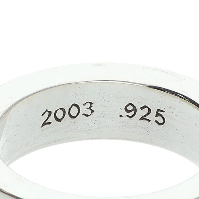 Chrome Hearts Spacer Forever Silver Ring — view 5