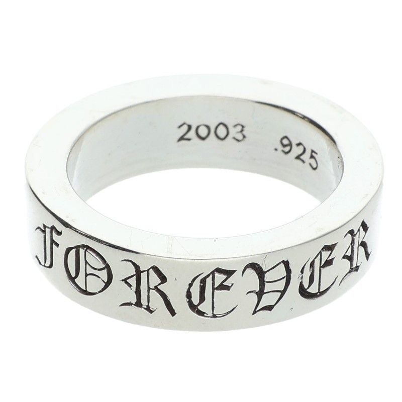 Chrome Hearts Spacer Forever Silver Ring