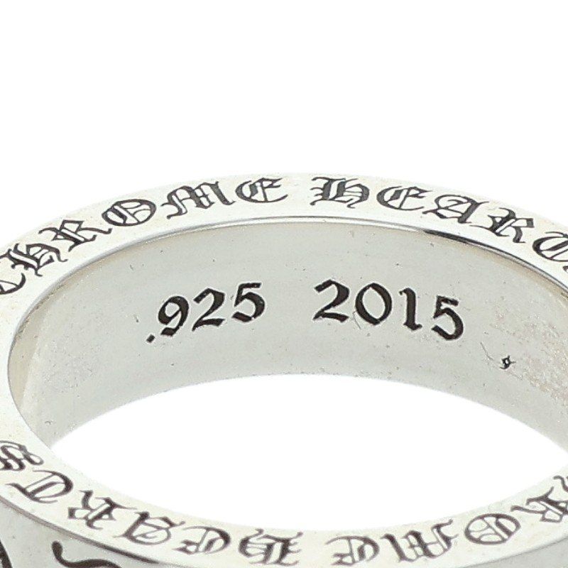 Chrome Hearts Spacer Limited Nyc Silver Ring — view 5