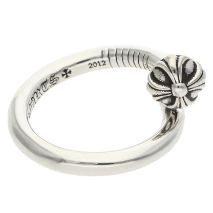 Chrome Hearts Nail Crsball Cross Ball Silver Ring — view 5