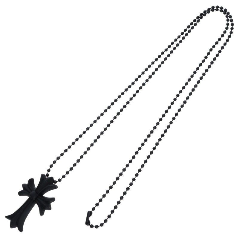 Chrome Hearts Rubber CH Crs Sml Small CH Cross Necklace — view 2