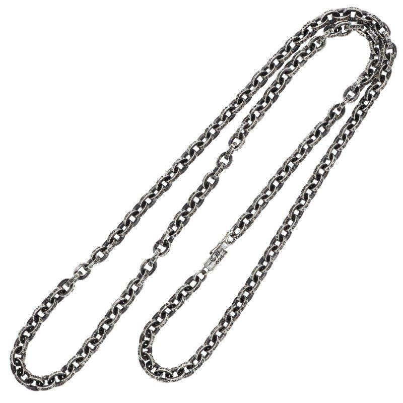 Chrome Hearts Paper Chain 24 Silver Necklace — view 2