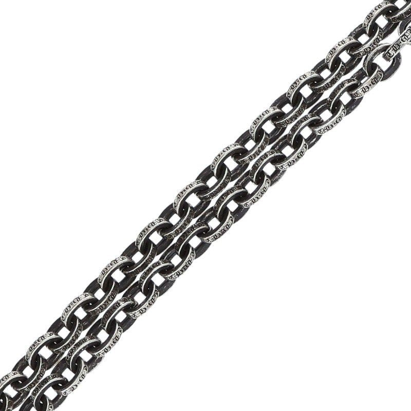 Chrome Hearts Paper Chain 24 Silver Necklace — view 5