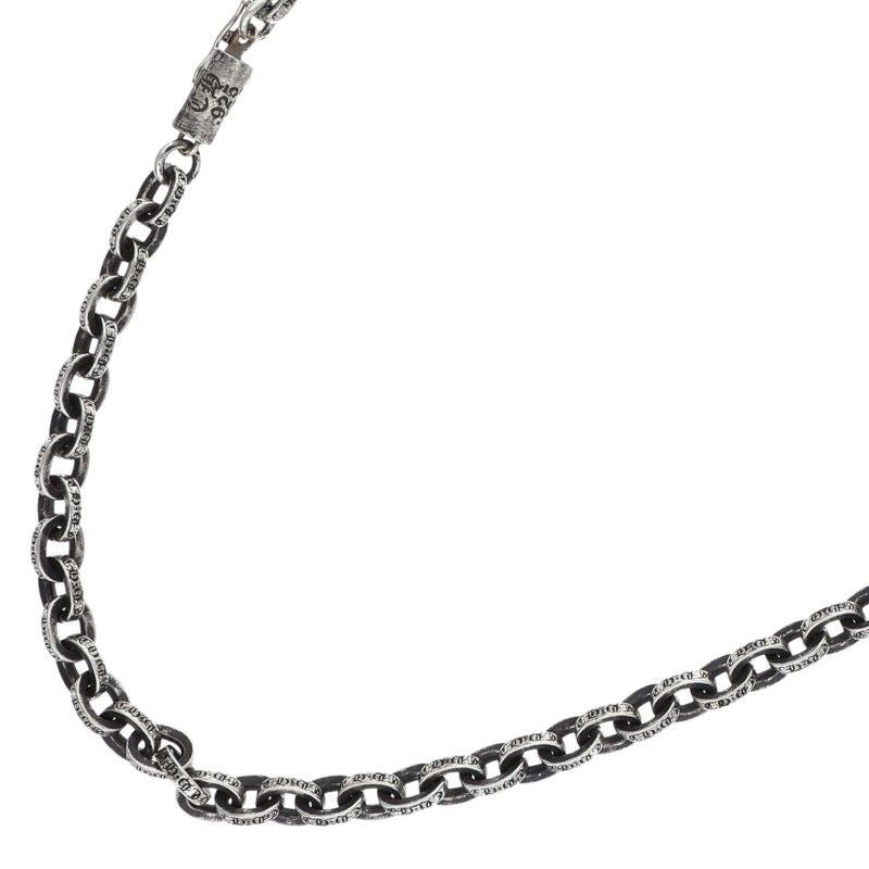 Chrome Hearts Paper Chain 24 Silver Necklace