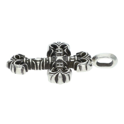 Chrome Hearts Charm Filigree Tiny Silver Necklace Top — view 4