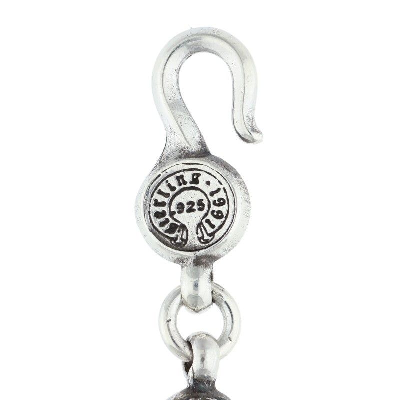 Chrome Hearts No1 Ball 1 Cross Silver Bracelet — view 3