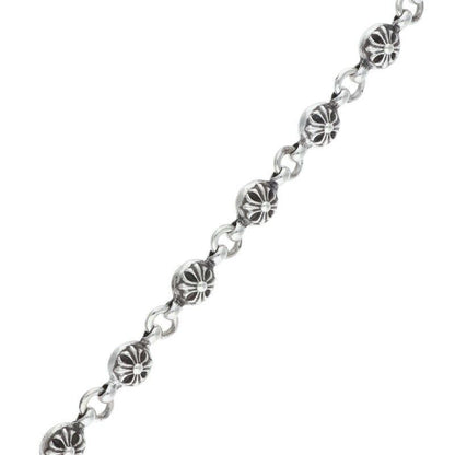 Chrome Hearts No1 Ball 1 Cross Silver Bracelet — view 5