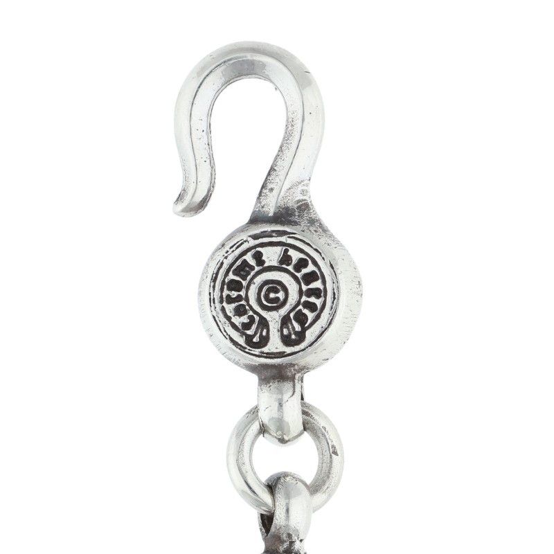 Chrome Hearts No1 Ball 1 Cross Silver Bracelet — view 4