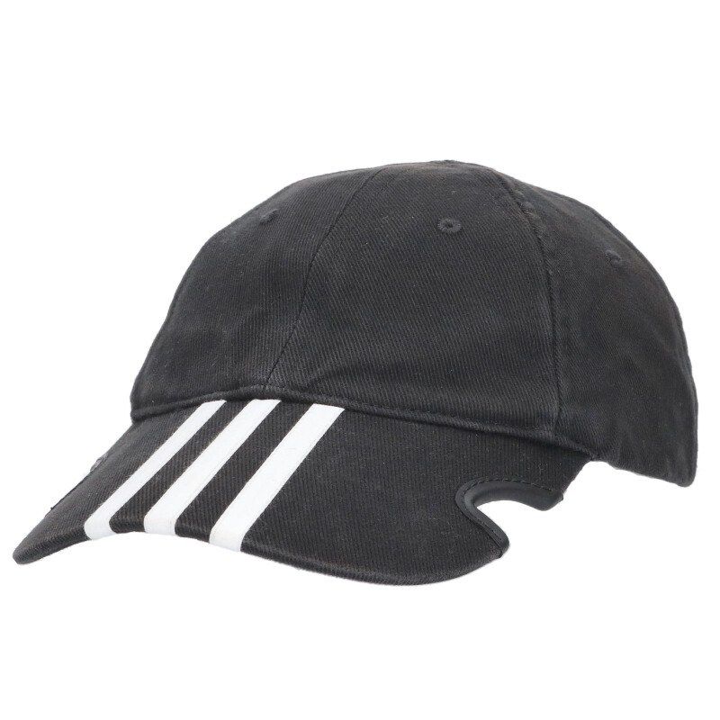 Balenciaga Adidas Logo Striped Baseball Cap Hat