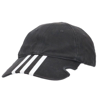 Balenciaga Adidas Logo Striped Baseball Cap Hat