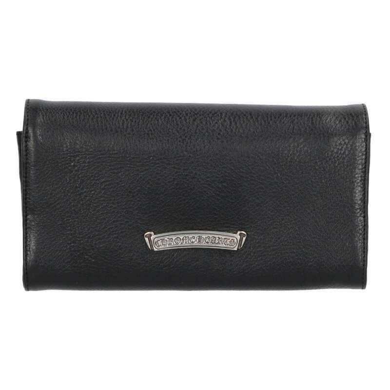 Chrome Hearts Judy Cross Ball Button Leather Wallet — view 2