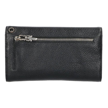 Chrome Hearts Wave Cross Ball Button Leather Wallet — view 2