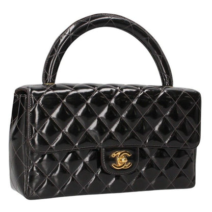 Chanel Top Handle Leather Handbag