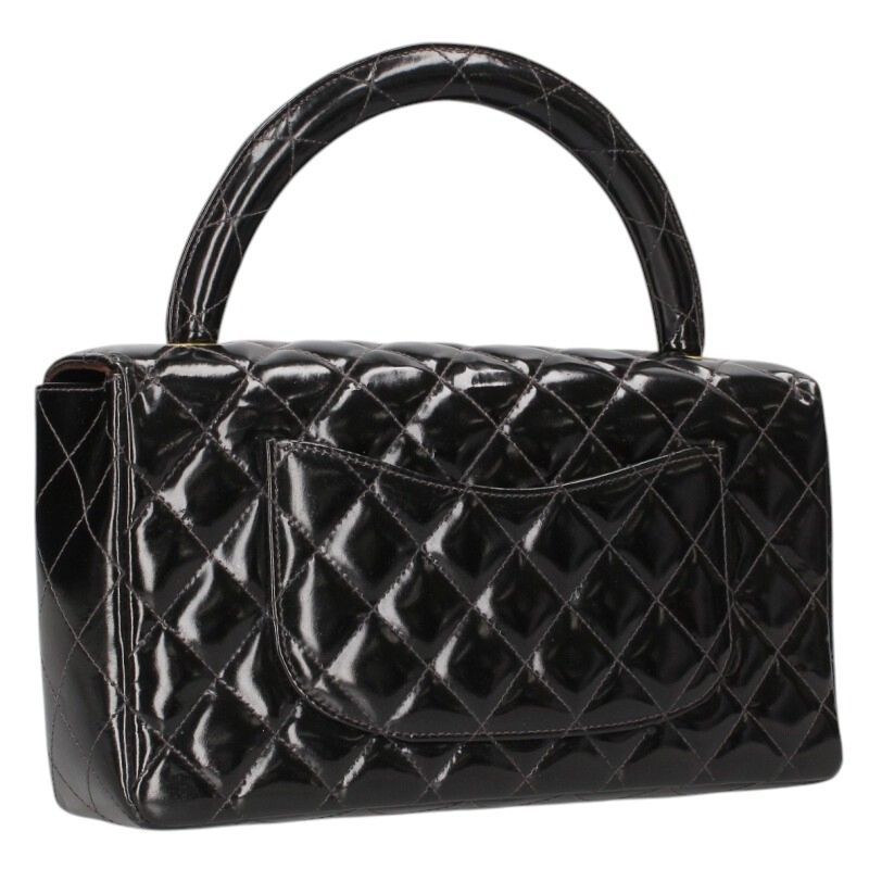 Chanel Top Handle Leather Handbag — view 2