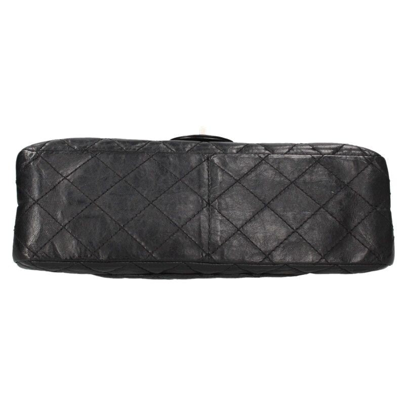 Chanel 2.55 Quilted Aged Calfskin Chain Shoulder Bag — view 4
