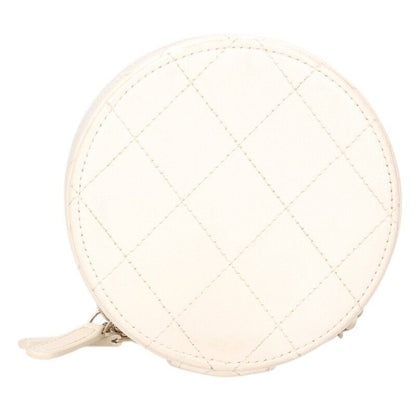Chanel CC Logo Round Chain Vanity Shoulder Bag — view 4