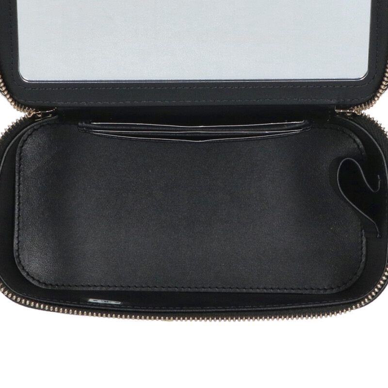 Chanel Vanity Caviar Leather Chain Shoulder Bag — view 3