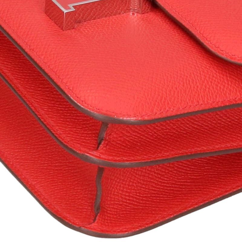 Hermes Constance 3 Mini 18 Miloire Lacquer Epsom le Juradu Shoulder Bag 18 — view 4