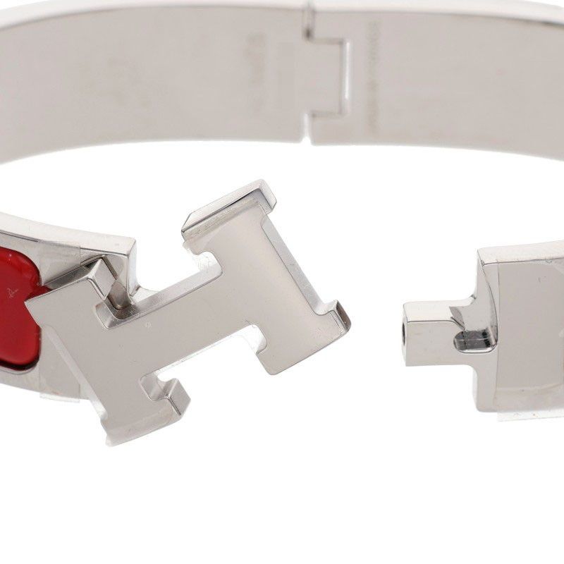 Hermes Click Motif Fu Enamel Bracelet PM — view 4