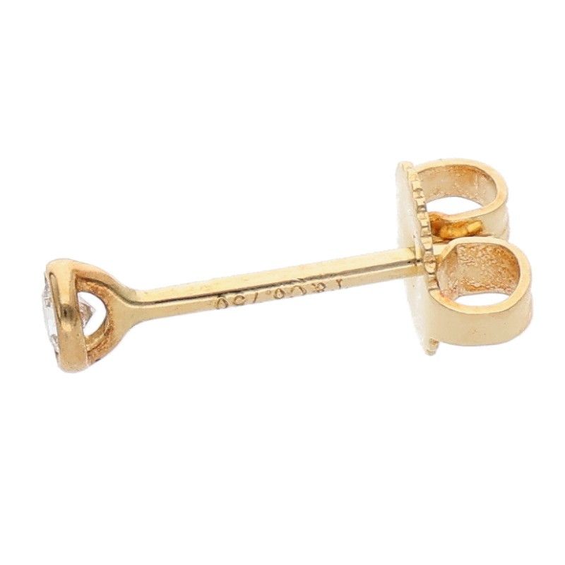 Tiffany & Co by the Yard 18k Yellow Gold Diamond Earrings — view 3