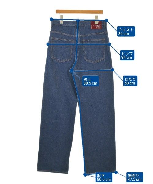 Gucci Denim Pants Navy — view 6