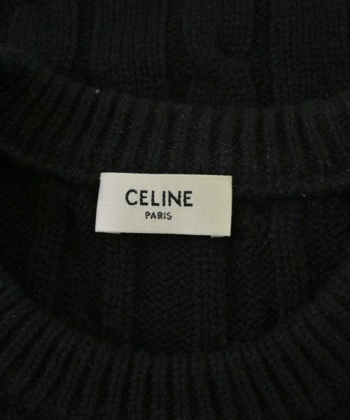 Celine Knit Sweater Black — view 3