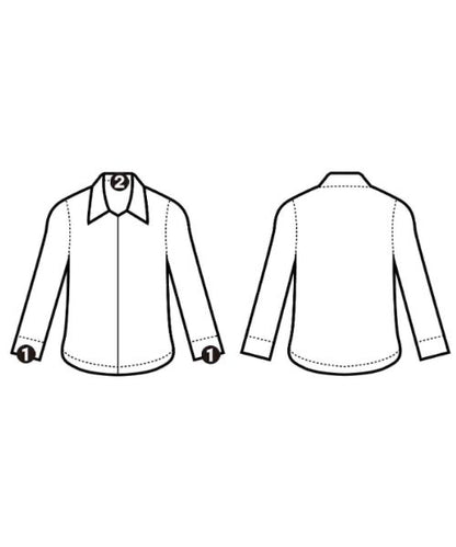 Celine Dress Shirt White — view 8