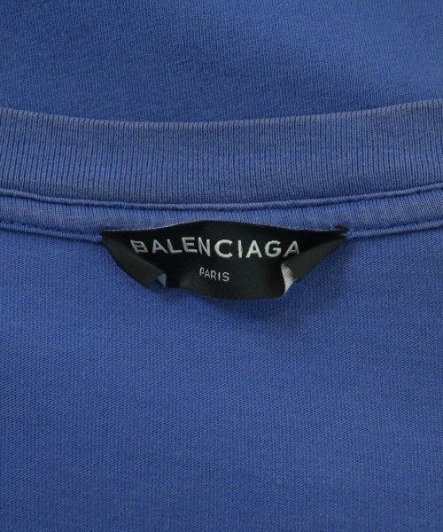 Balenciaga T-Shirt-cut-and-sew Blue — view 3
