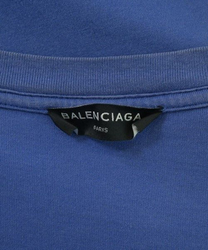 Balenciaga T-Shirt-cut-and-sew Blue — view 3