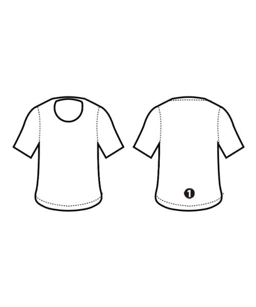 Balenciaga T-Shirt-cut-and-sew Blue — view 9