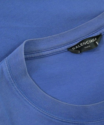 Balenciaga T-Shirt-cut-and-sew Blue — view 6