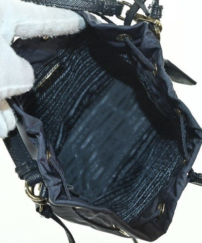 Prada Shoulder Bag Navy — view 4