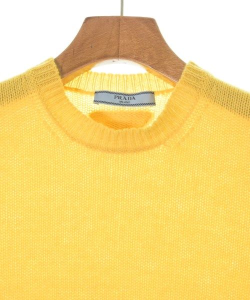 Prada Knit Sweater Yellow — view 4