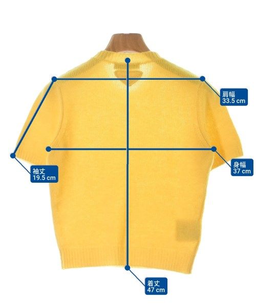 Prada Knit Sweater Yellow — view 6