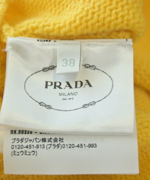Prada Knit Sweater Yellow — view 3